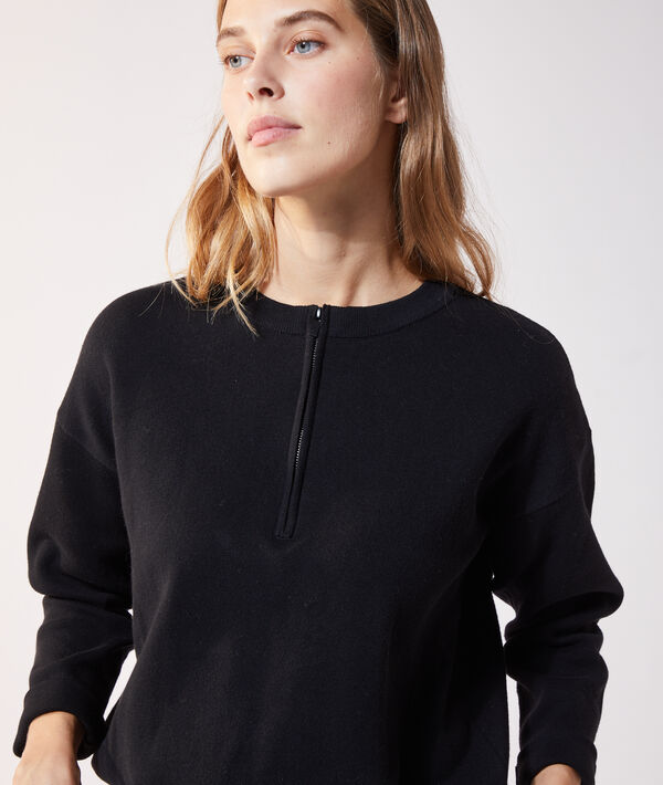 Sweat col zippé Sweat col zippé