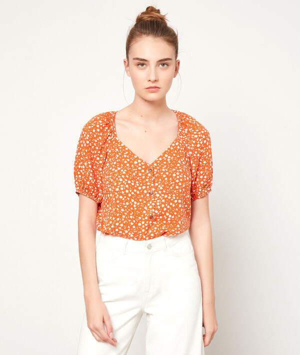 Top imprimé fleuri Top imprimé fleuri