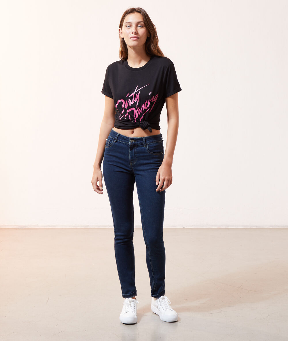 T-shirt "dirty dancing" noir.