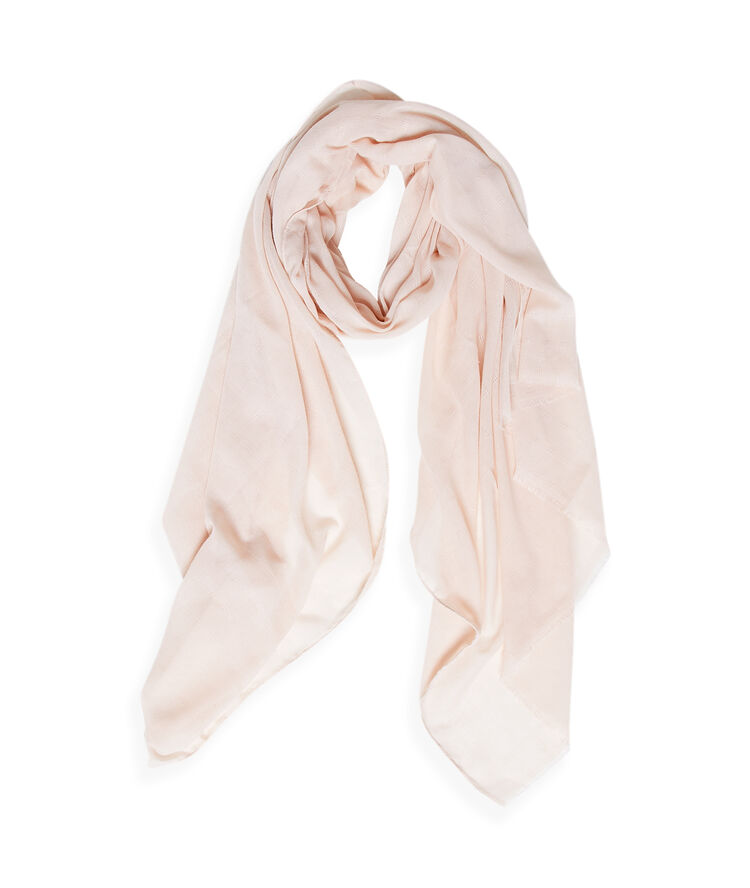 Foulard uni nude.