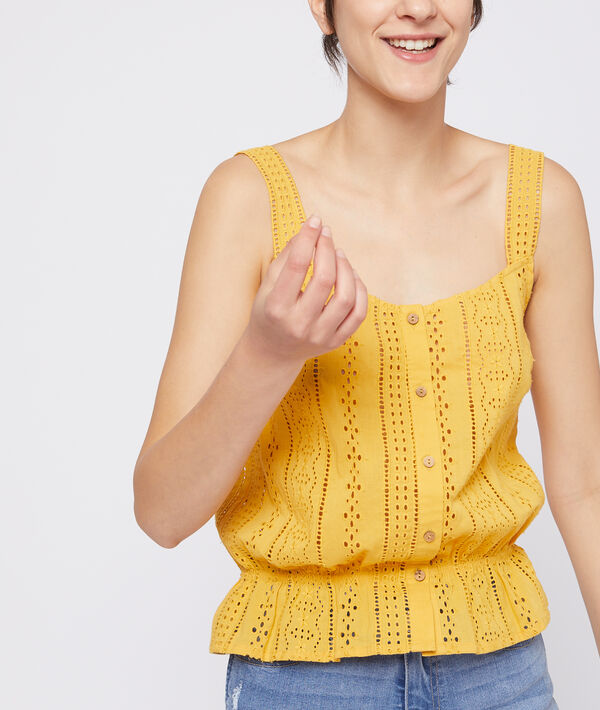 Top à broderie anglaise Top à broderie anglaise