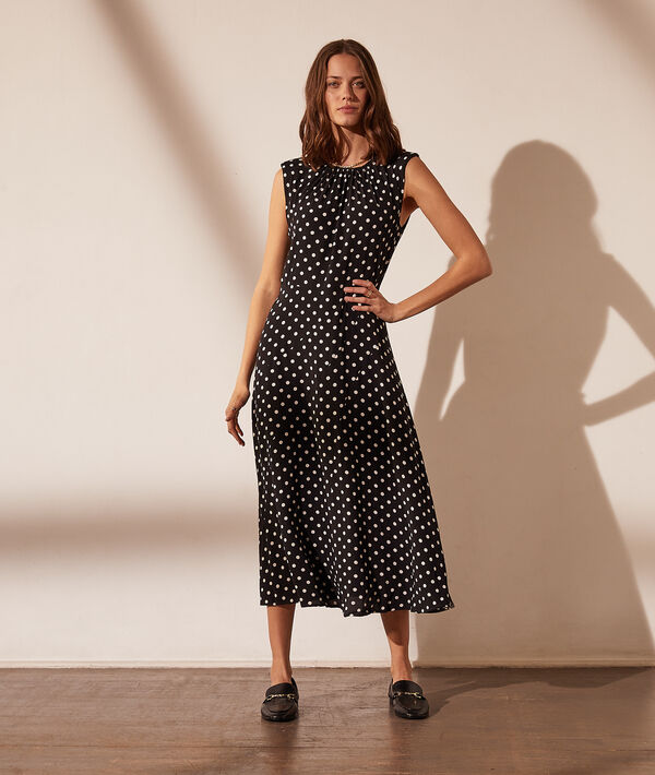 Robe longue à pois Robe longue à pois