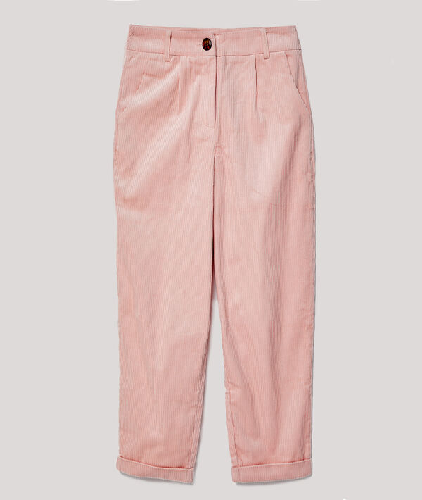 Pantalon carotte velours Pantalon carotte velours