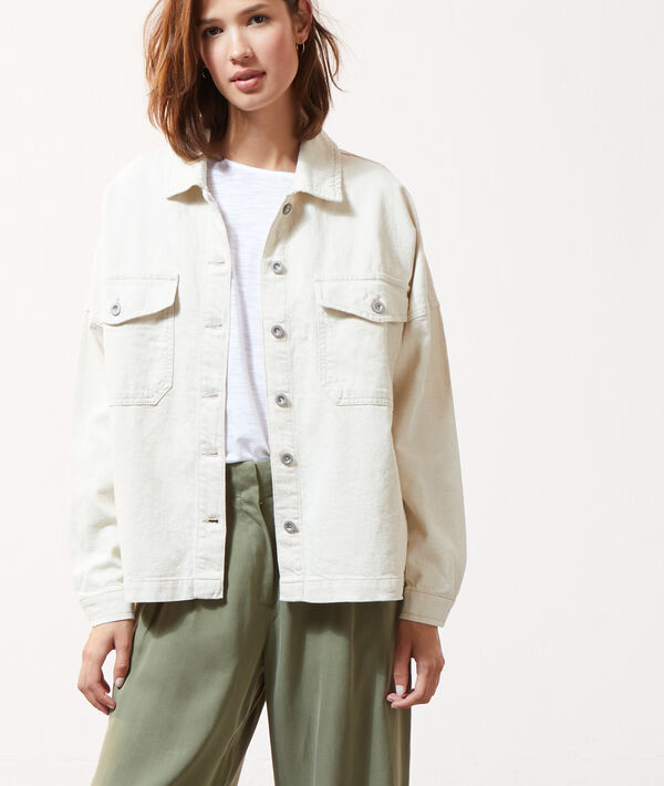 Veste droite boutonnée Veste droite boutonnée