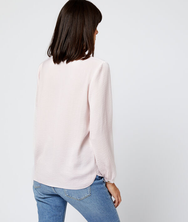 Blouse boutonnée à col v Blouse boutonnée à col v