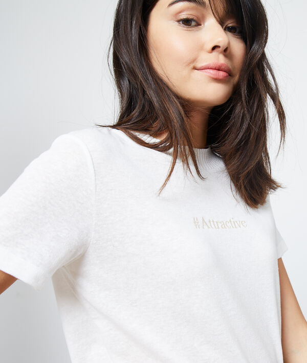 T-shirt "Attractive" en coton T-shirt "Attractive" en coton