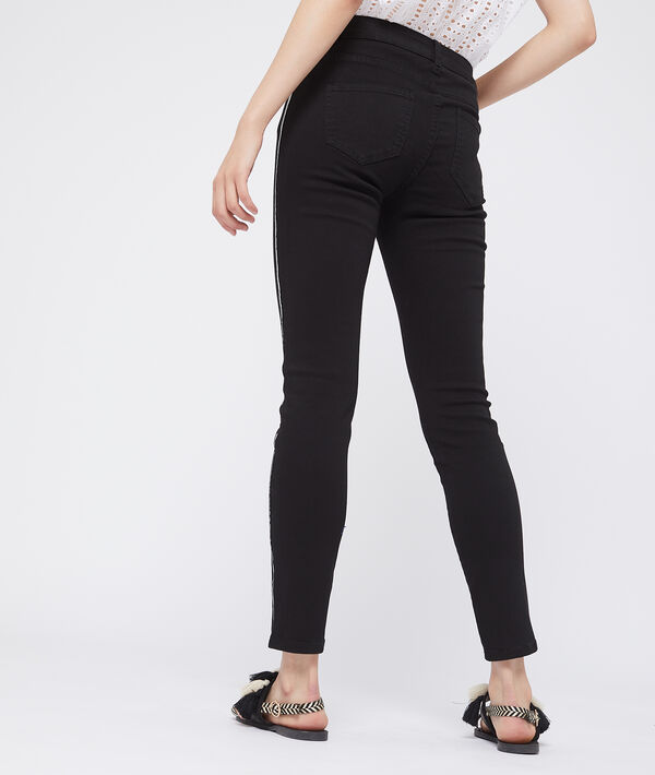 Pantalon slim à bandes latérales Pantalon slim à bandes latérales