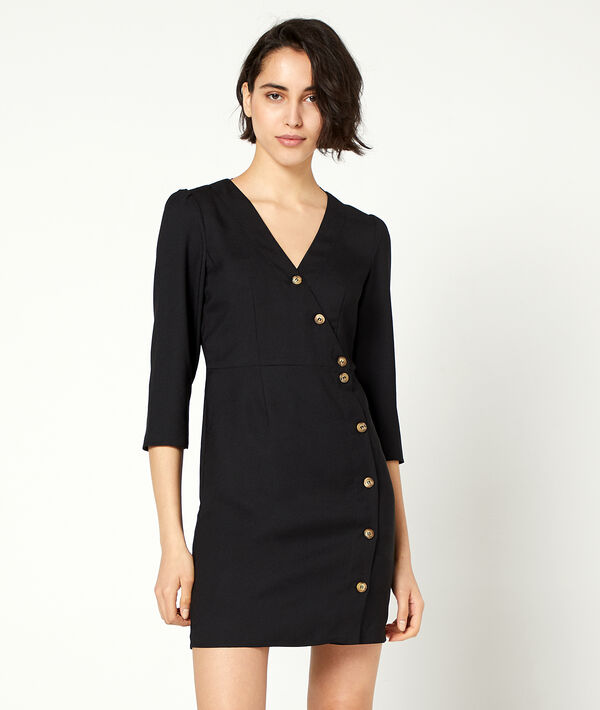 Robe à boutonnage asymétrique Robe à boutonnage asymétrique