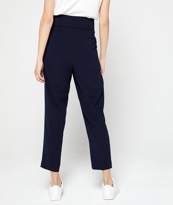 Pantalon carotte ceinturé Pantalon carotte ceinturé