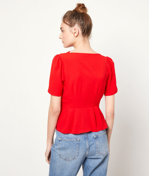 Blouse cache-coeur Blouse cache-coeur