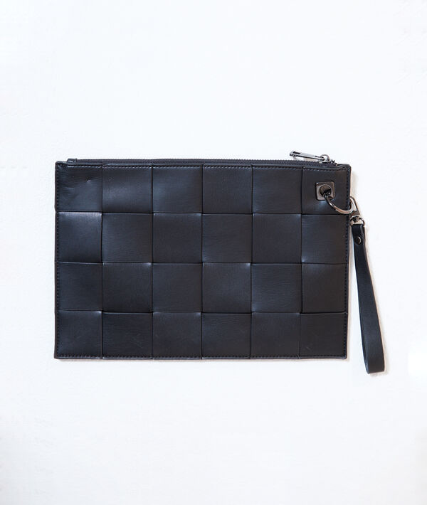 Sac pochette tressé Sac pochette tressé