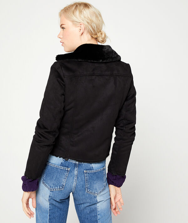 Blouson biker fourré Blouson biker fourré