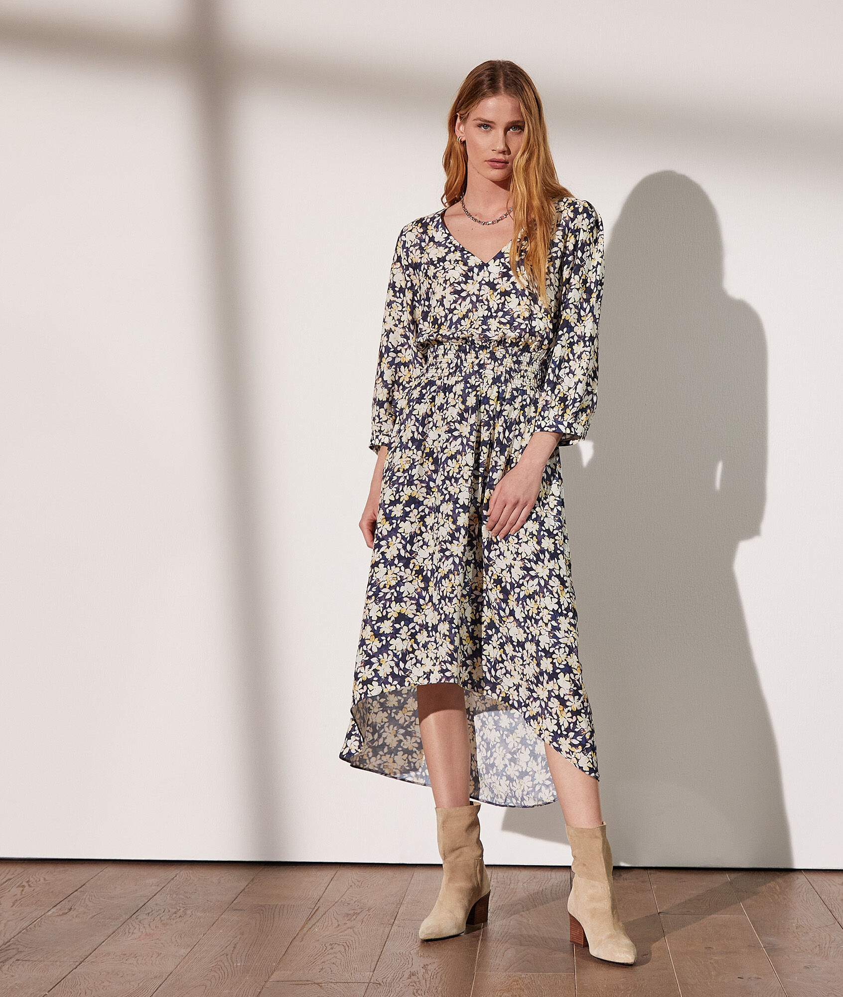 etam robe fleurie