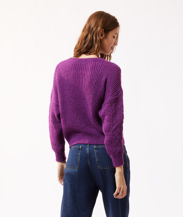 Pull en maille ajourée Pull en maille ajourée