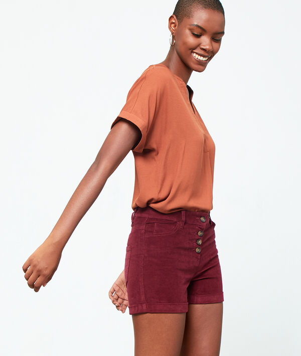 Short effet velours Short effet velours