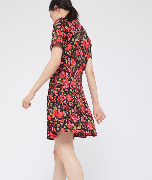 Robe évasée à imprimé fleuri Robe évasée à imprimé fleuri