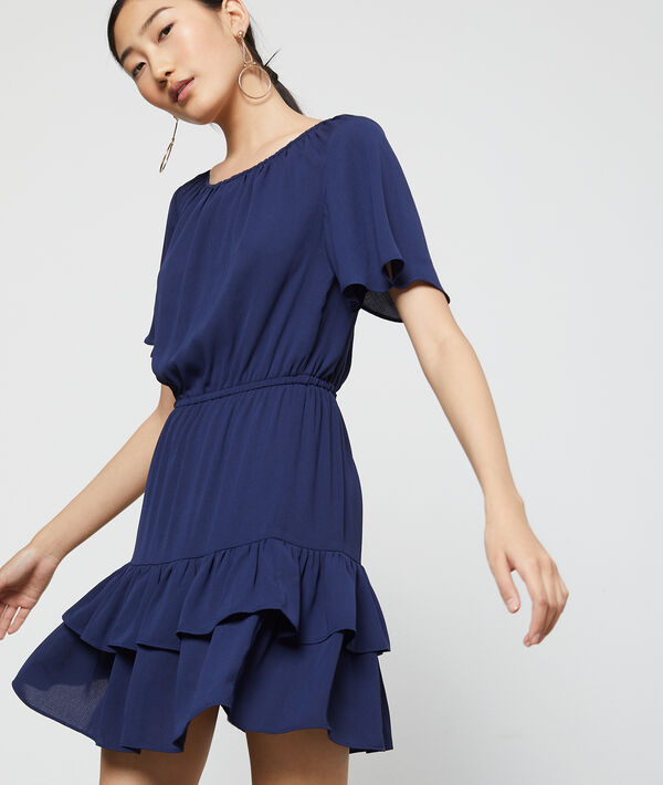 Robe fluide à volants Robe fluide à volants