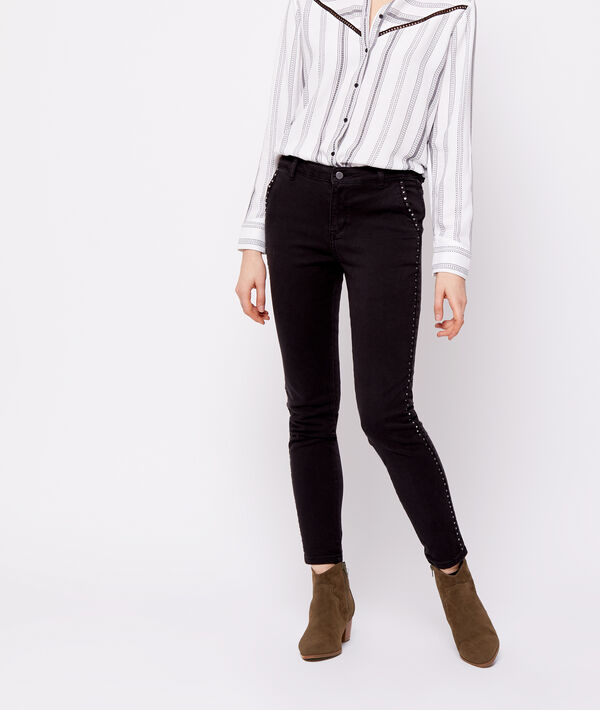 Pantalon slim à clous Pantalon slim à clous