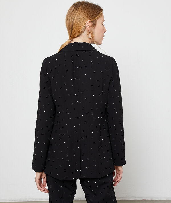 Veste de tailleur à pois Veste de tailleur à pois