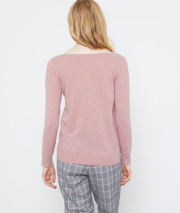 Pull col bateau en cachemire Pull col bateau en cachemire