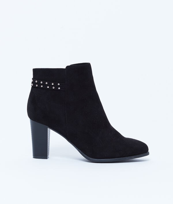 Bottines à talons cloutées Bottines à talons cloutées