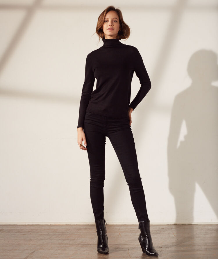 Jean slim noir.