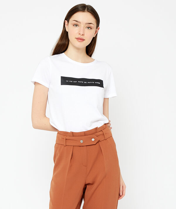 T-shirt "La vie est faite de petits riens" T-shirt "La vie est faite de petits riens"
