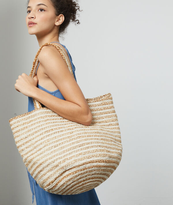 Sac panier en jute Sac panier en jute