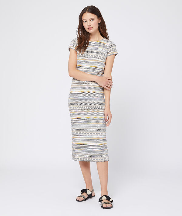 Robe à imprimé jacquard Robe à imprimé jacquard