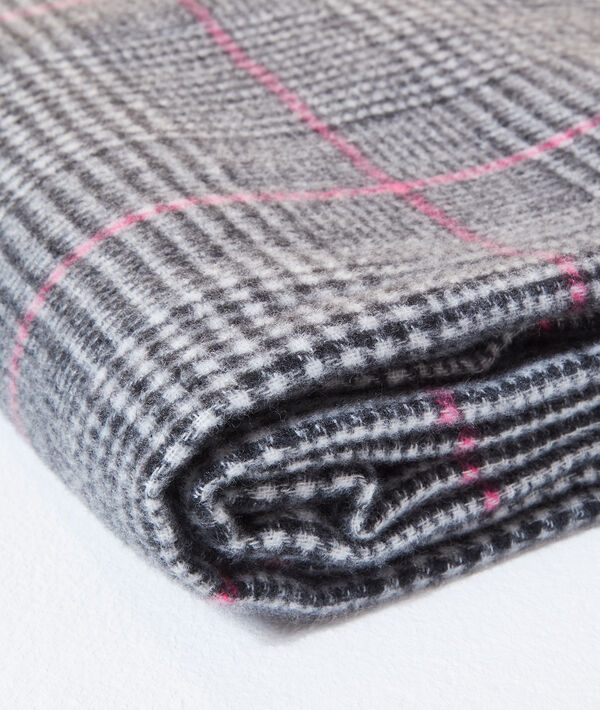 Echarpe plaid à carreaux Echarpe plaid à carreaux
