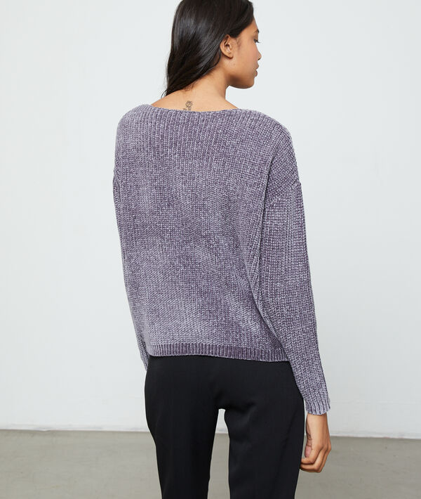 Pull en maille chenille Pull en maille chenille