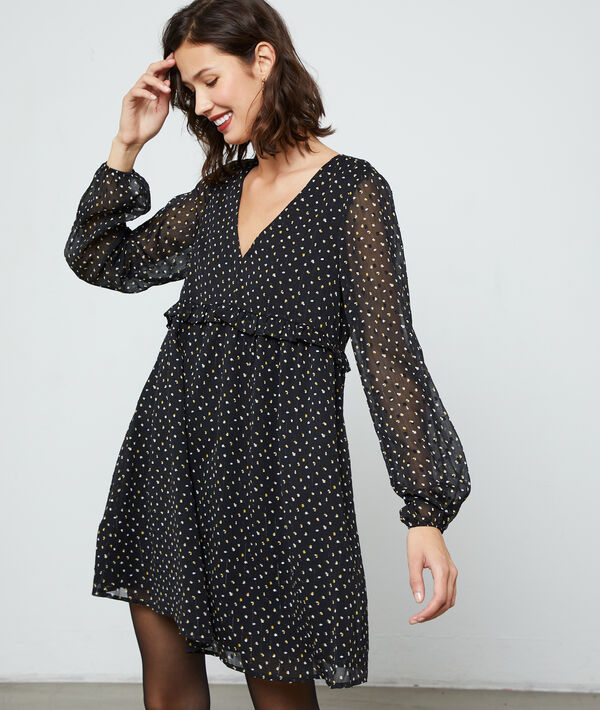 Robe doublée à pois Robe doublée à pois