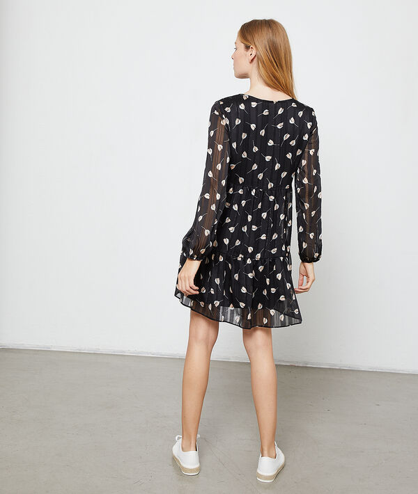 Robe fluide imprimé fleuri Robe fluide imprimé fleuri