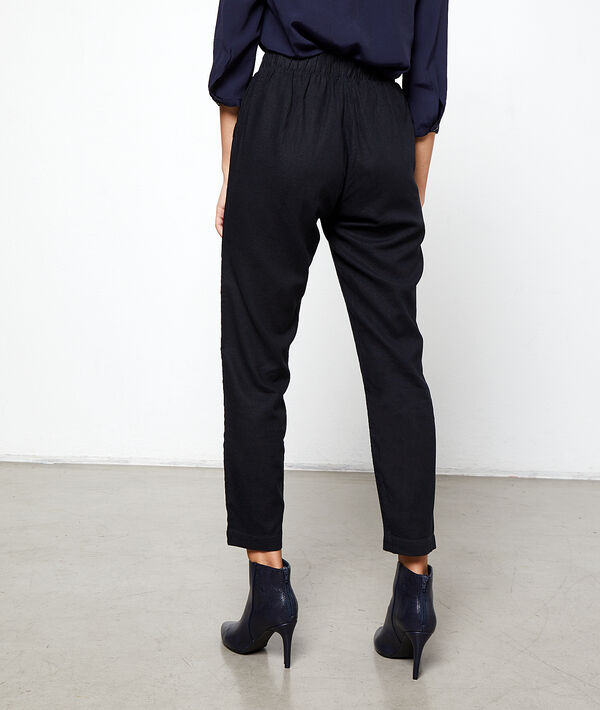 Pantalon carotte à nouer Pantalon carotte à nouer
