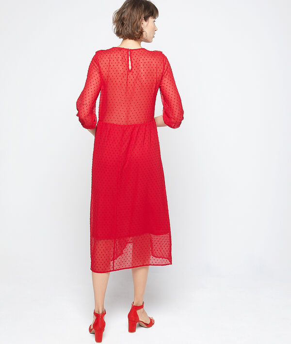 Robe longue en plumetis Robe longue en plumetis