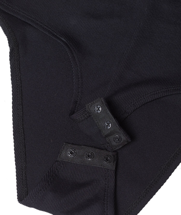 Body drapé noir.
