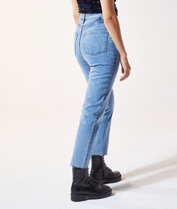 Jean droit taille haute Jean droit taille haute