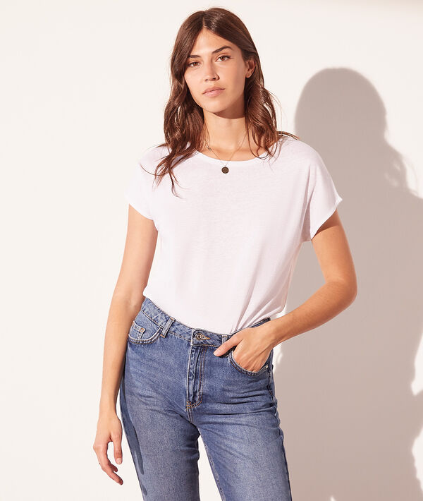 T-shirt détails dos dentelle T-shirt détails dos dentelle