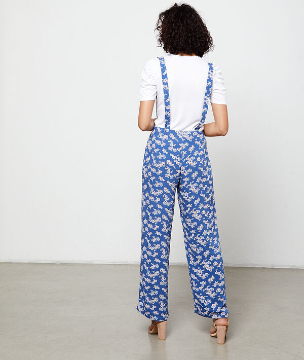 Pantalon large imprimé fleuri Pantalon large imprimé fleuri