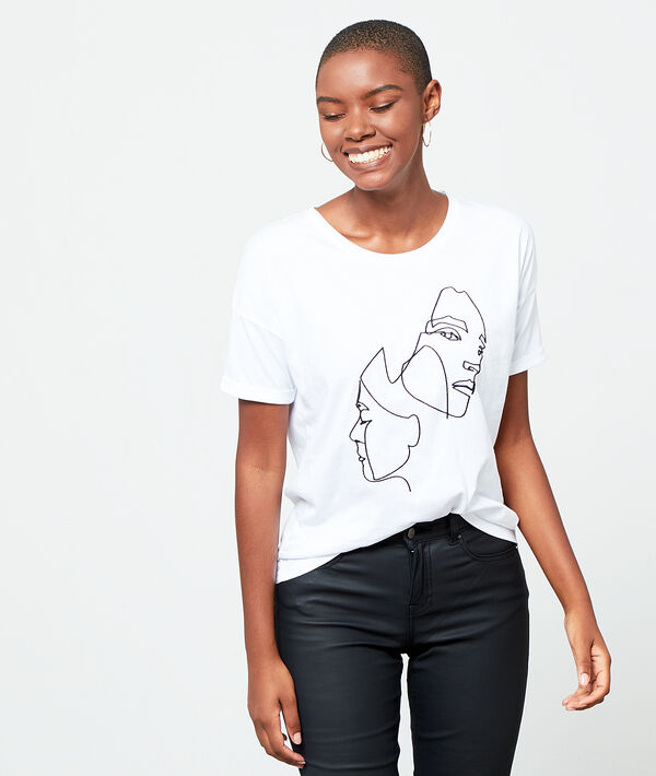 T-shirt sérigraphie en coton bio T-shirt sérigraphie en coton bio