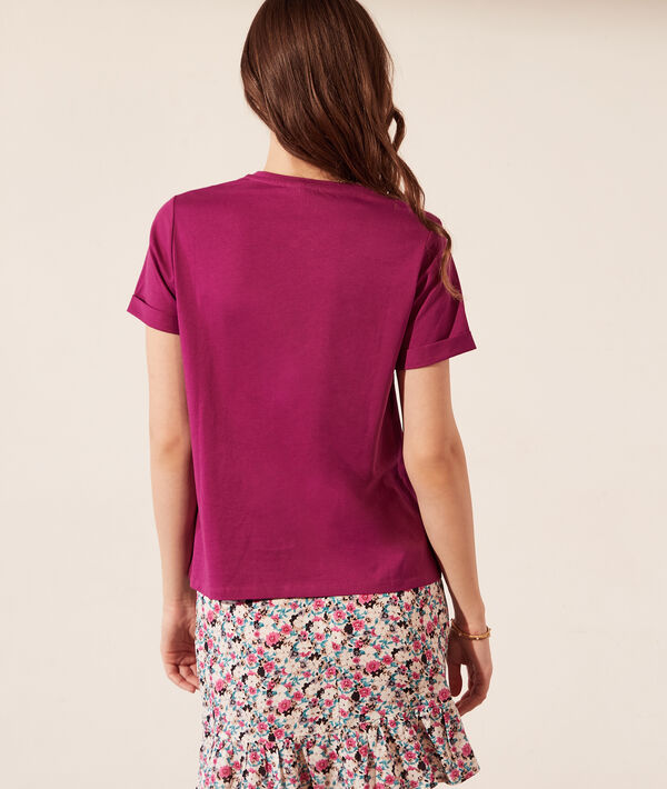 T-shirt col ajouré T-shirt col ajouré
