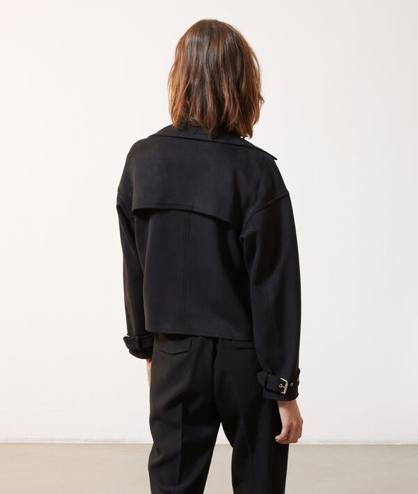 Veste de biker effet daim Veste de biker effet daim