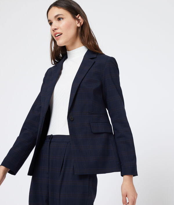 Veste de tailleur à carreaux Veste de tailleur à carreaux