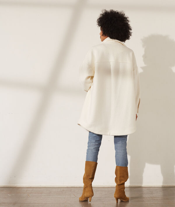 Manteau surchemise mi-long Manteau surchemise mi-long