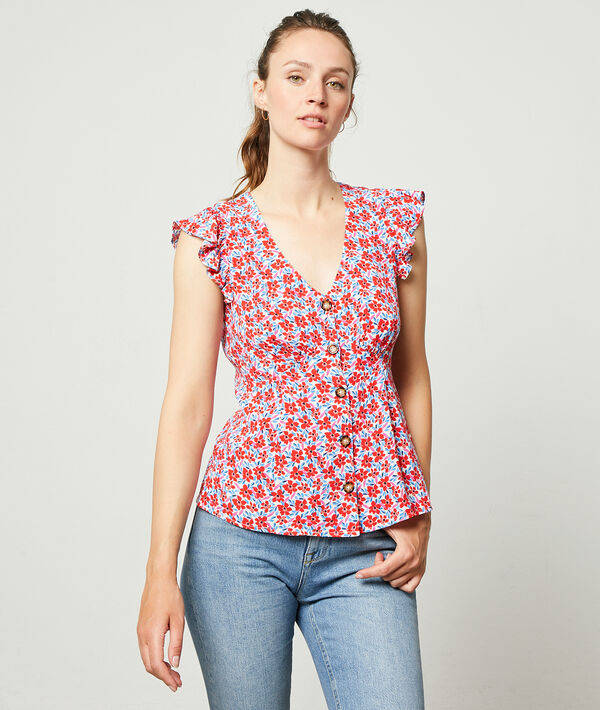 Blouse imprimé fleuri Blouse imprimé fleuri