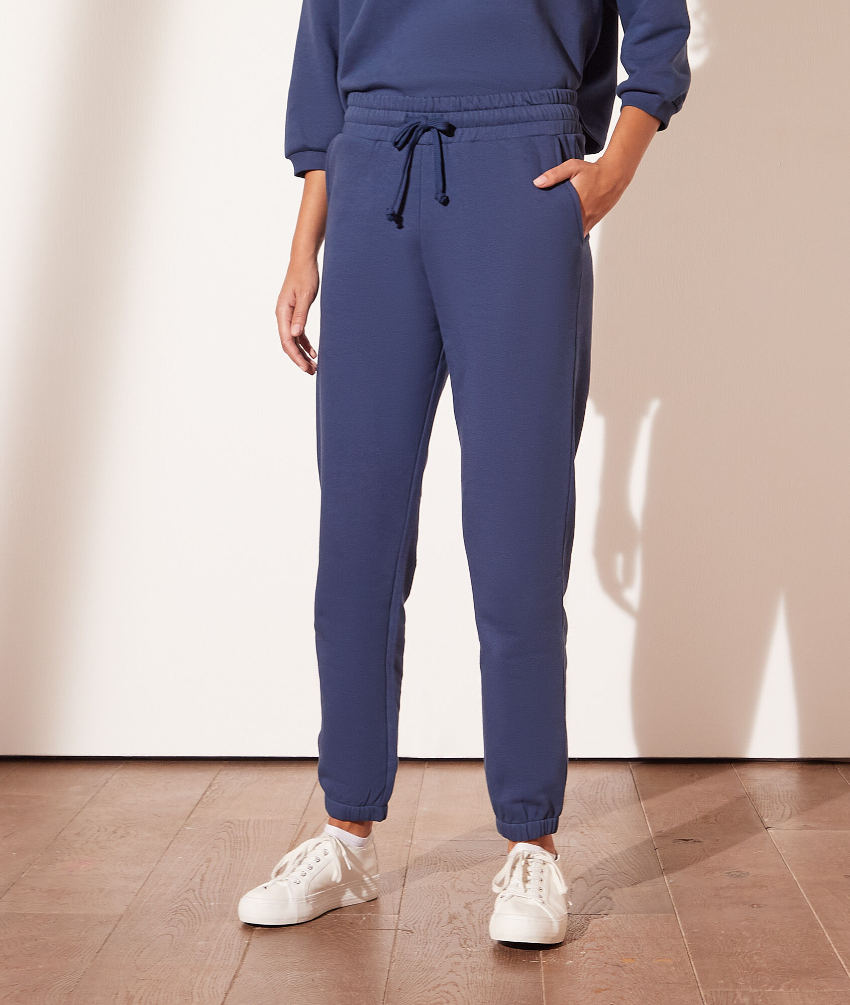 Pantalon jogger - Lola - XS - Bleu - Femme - Etam