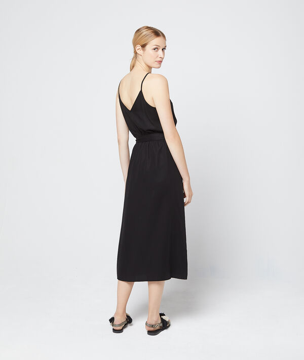 Robe longue cache-coeur en tencel® Robe longue cache-coeur en tencel®