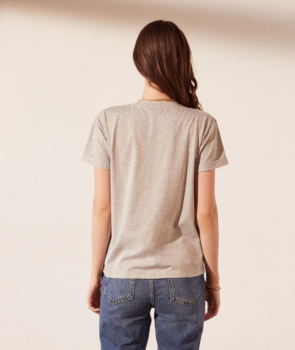 T-shirt avec perles "Pfff" T-shirt avec perles "Pfff"