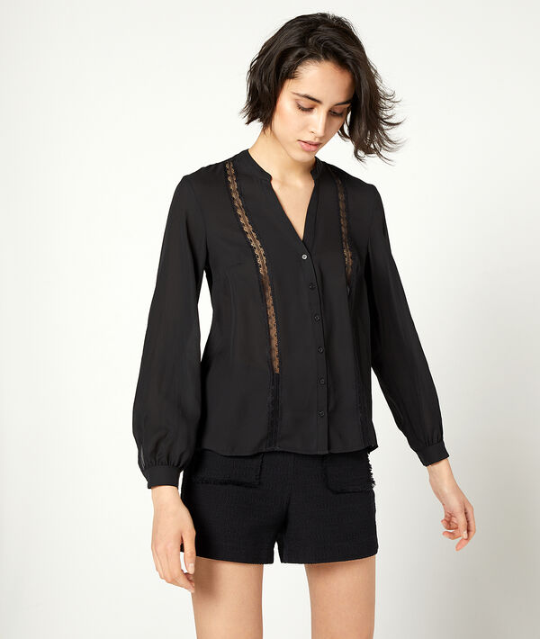 Blouse détails guipure Blouse détails guipure