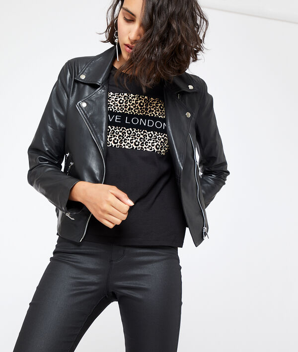 Blouson biker 100%cuir Blouson biker 100%cuir